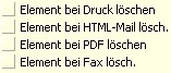 Drucklayout einstellen