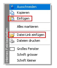 Links auf Dateien